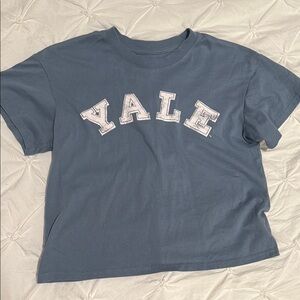 Girls Blue Yale T-Shirt